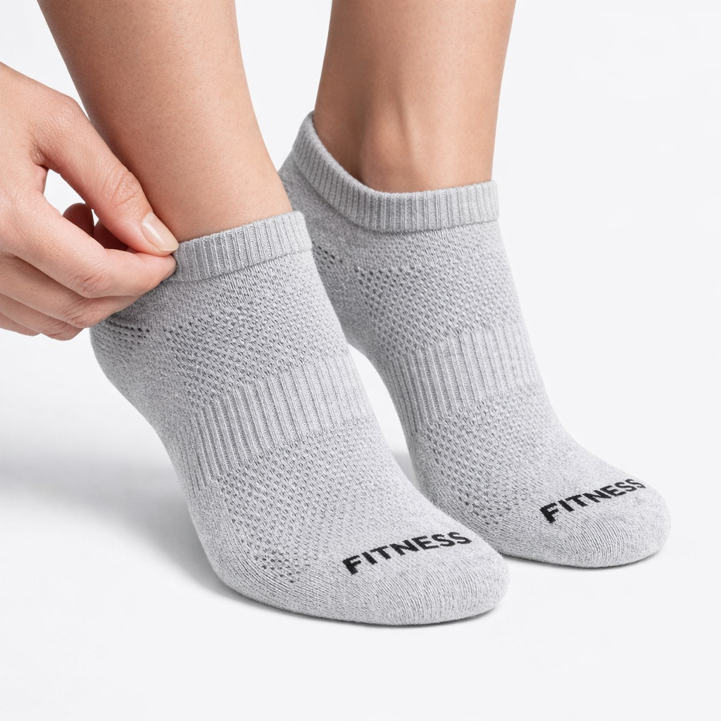 Kit 6 Meias Esportivas Dry FITNESS Cano Curto Algodão Anti Bolha Corrida Caminhada Academia em Oferta na Shopee