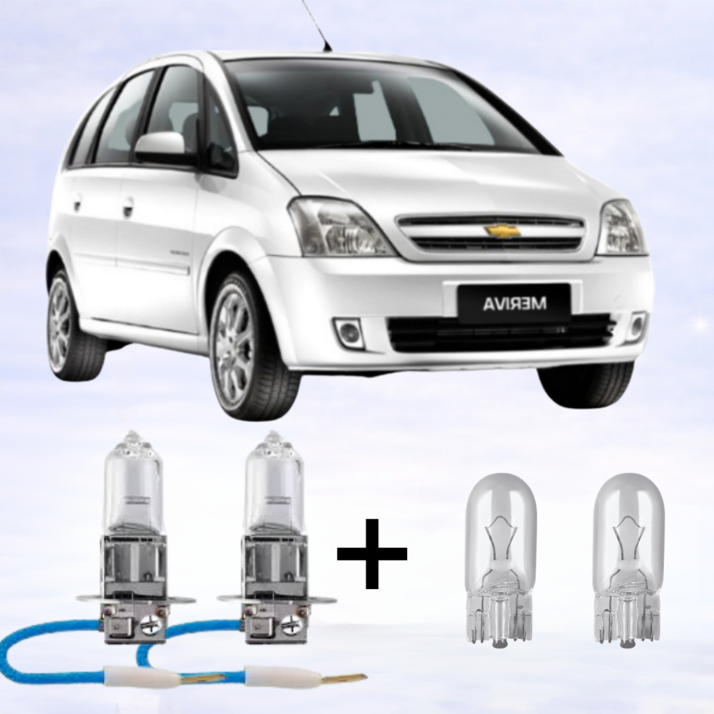 Lampada Farol De Milha + brinde GM Meriva - Todos