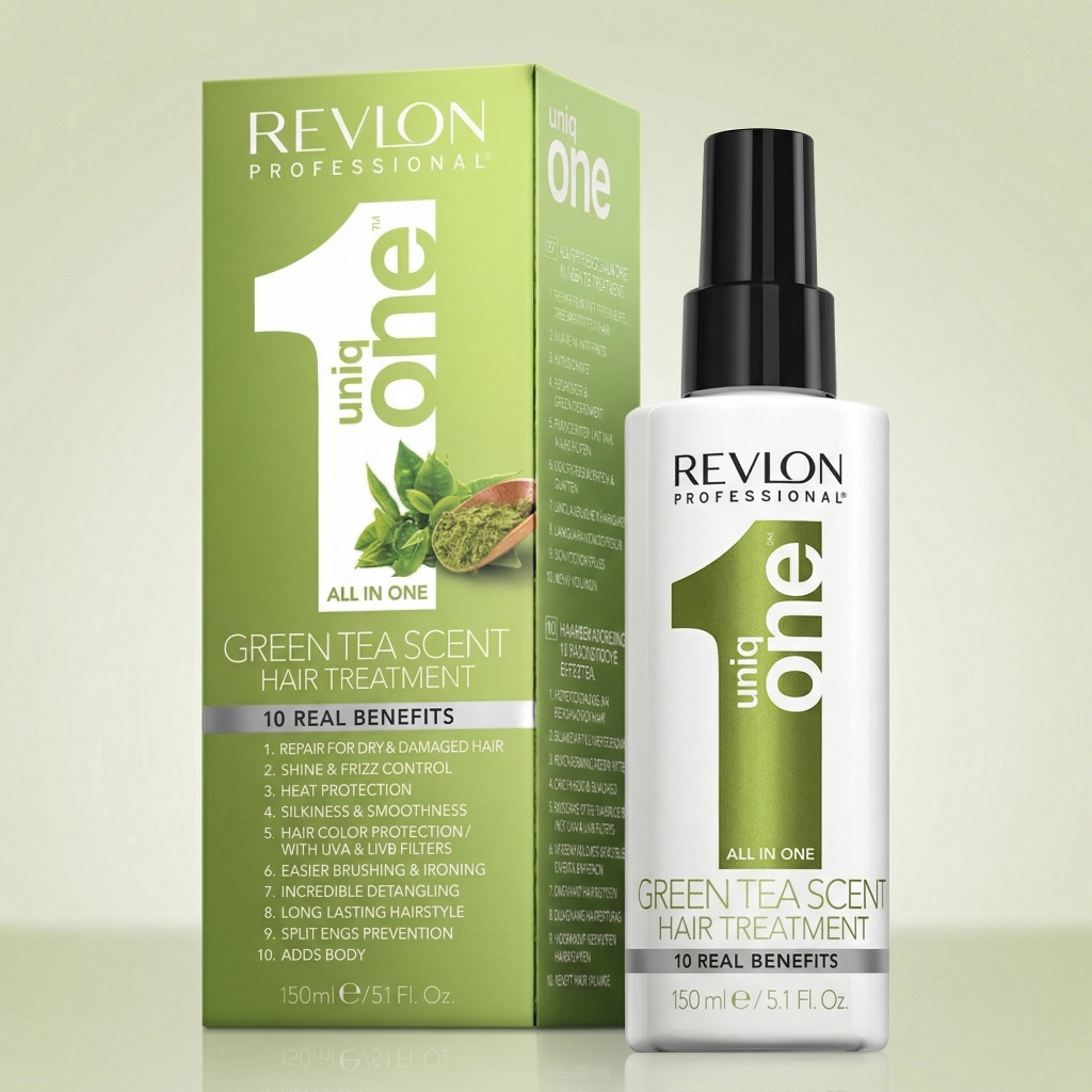 Uniq One Revlon Green Tea Tratamento 10 Em 1 - Chá Verde (Indicado para todos tipos de cabelo)