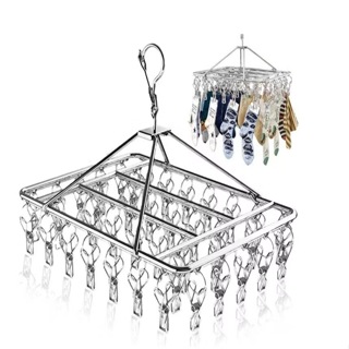 Varal Clips Inox Prendedores Pratico E Retrátil Cabide Para Roupas Intimas Para Pequenas Liang em Oferta na Shopee