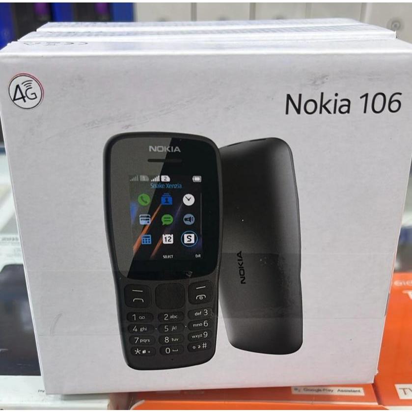 CELULAR NOKIA 106 - 4G- DUAL MP3 RADIO FM TELA 1.8 PRETO