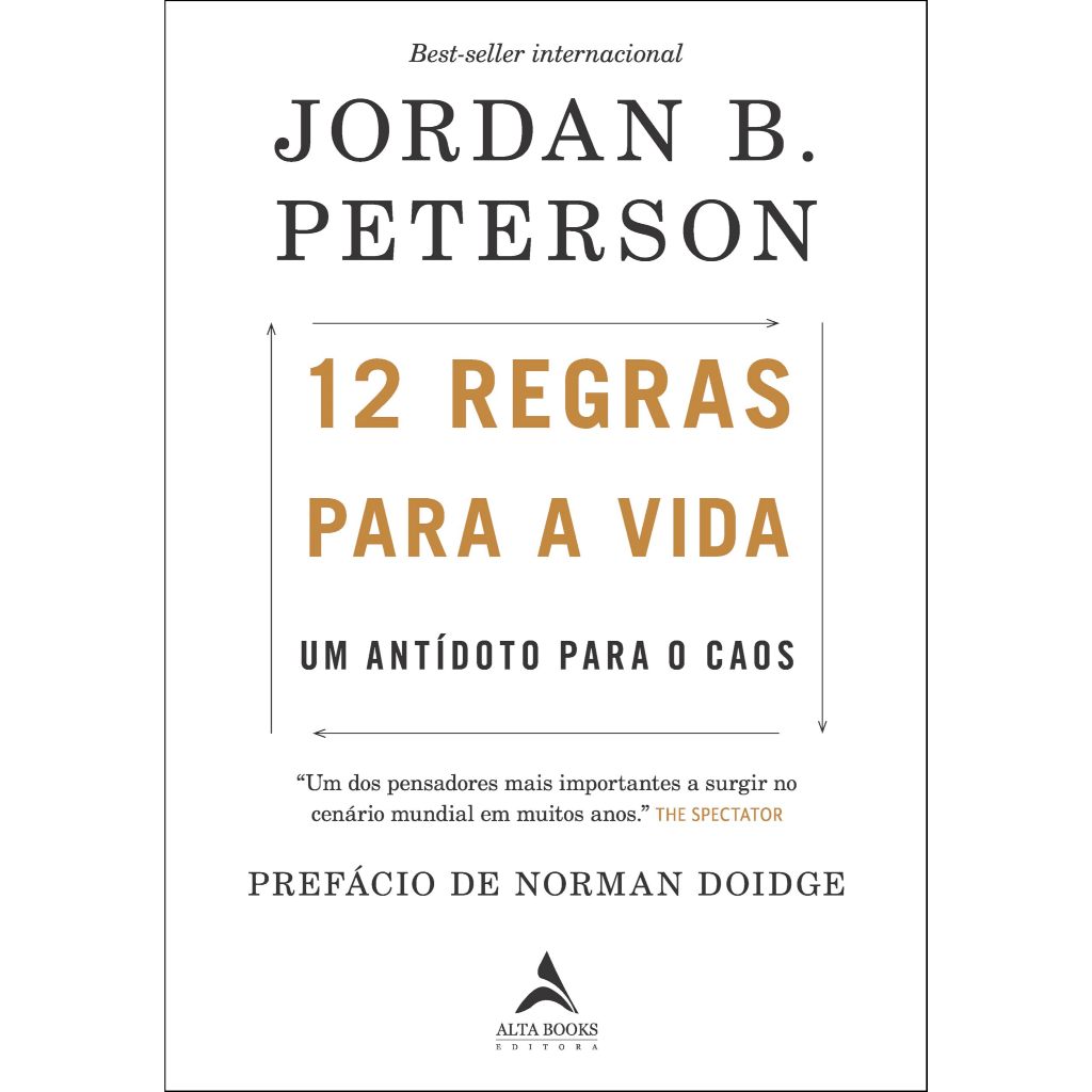 12 Regras Para a Vida / Jordan B. Peterson LIVRO NOVO/LACRADO