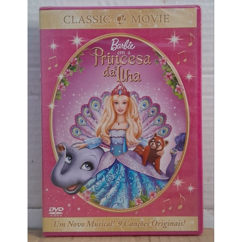 Dvd Barbie em A Princesa da Ilha (Novo/Original/Lacrado)