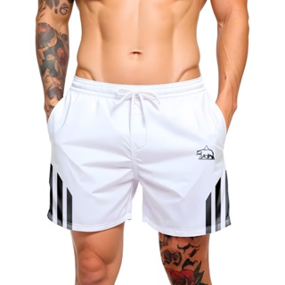 Short Urso Faixa Bermuda Masculina - Design Esportivo Ideal para Academia, Skate em Oferta na Shopee