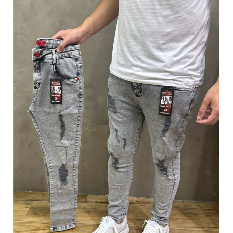Calças jeans masculina Estilo jogador X.O 100%Original