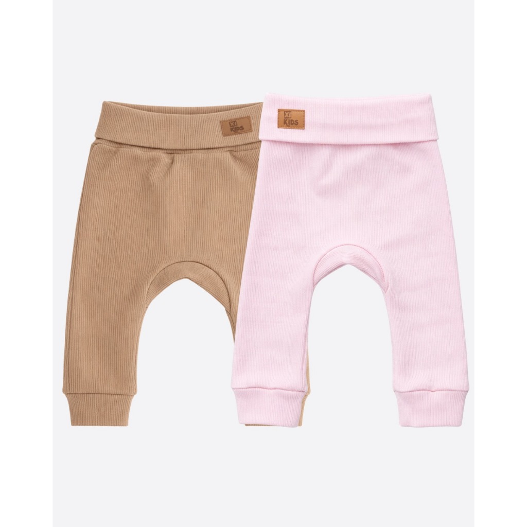 Kit 2 Calças Bebê Culote - sem cós