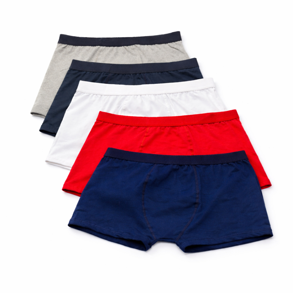 KIT C/ 3 ou 5 CUECAS BOXER COTTON 95%ALGODÃO