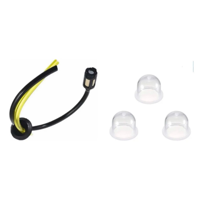 Mangueira Combustível Roçadeira + 3 Injetores Bulbo Primer 43/52 em Oferta na Shopee