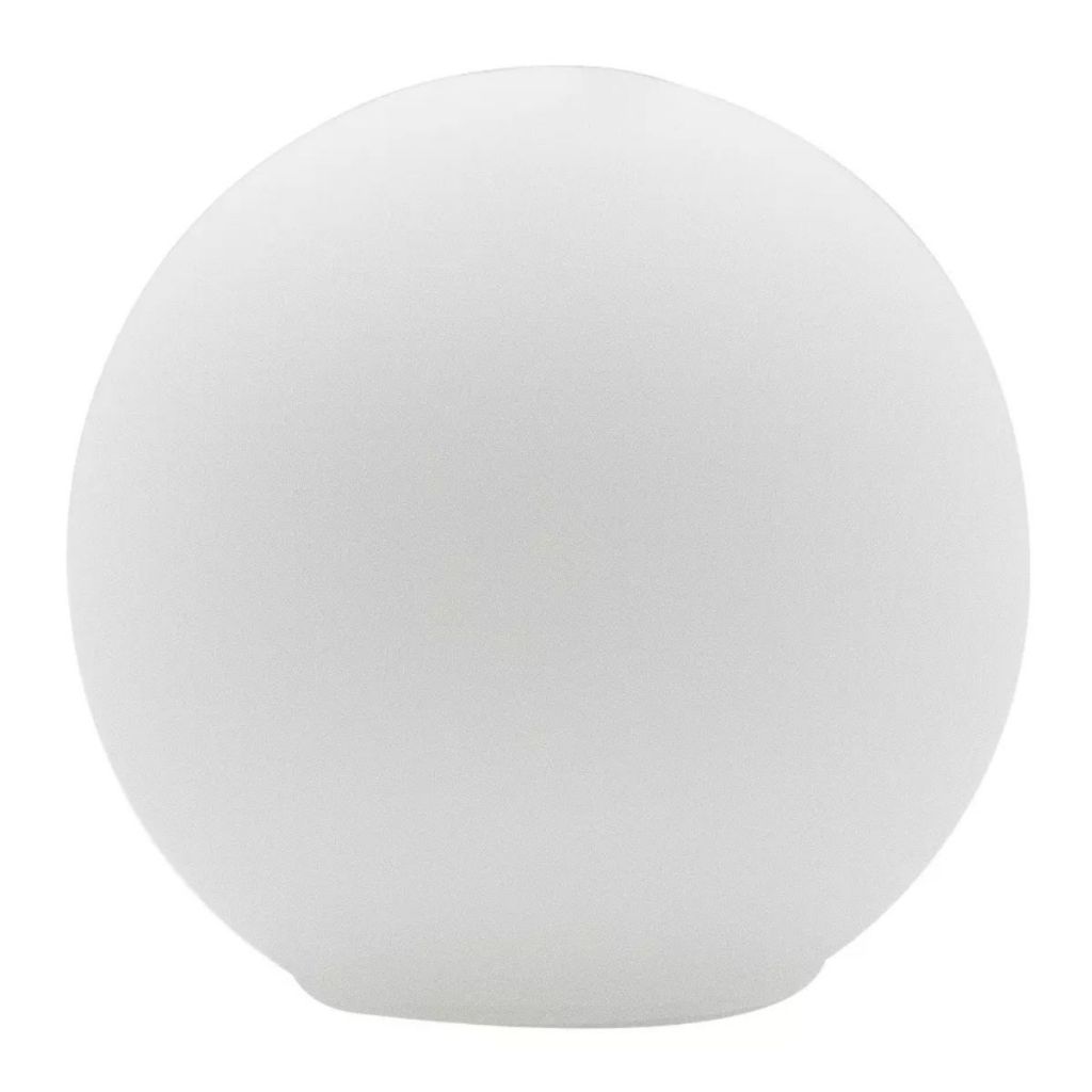 Imagem Globo De Vidro 15cm Fosco branco Leitoso e Esfera Para Pendente luminária ou lustres de teto