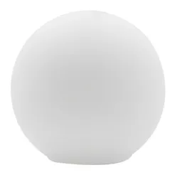 Globo De Vidro 15cm Fosco branco Leitoso e Esfera Para Pendente luminária ou lustres de teto