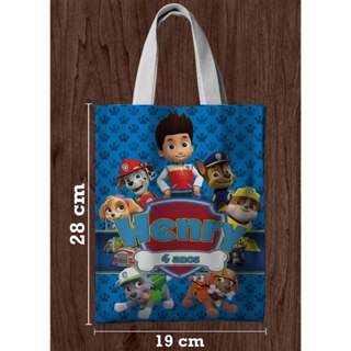 Sacola Personalizada 19x28 Lembrancinha Festa Infantil Ecobag Tactel Sublimada Chá Bebê Casamento Qualquer Tema em Oferta na Shopee