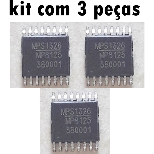 Ci - Mp8125 Smd - Original - Mp8125ef 8125 - Mps Regulador lnb dobrador*kit com 3 peças