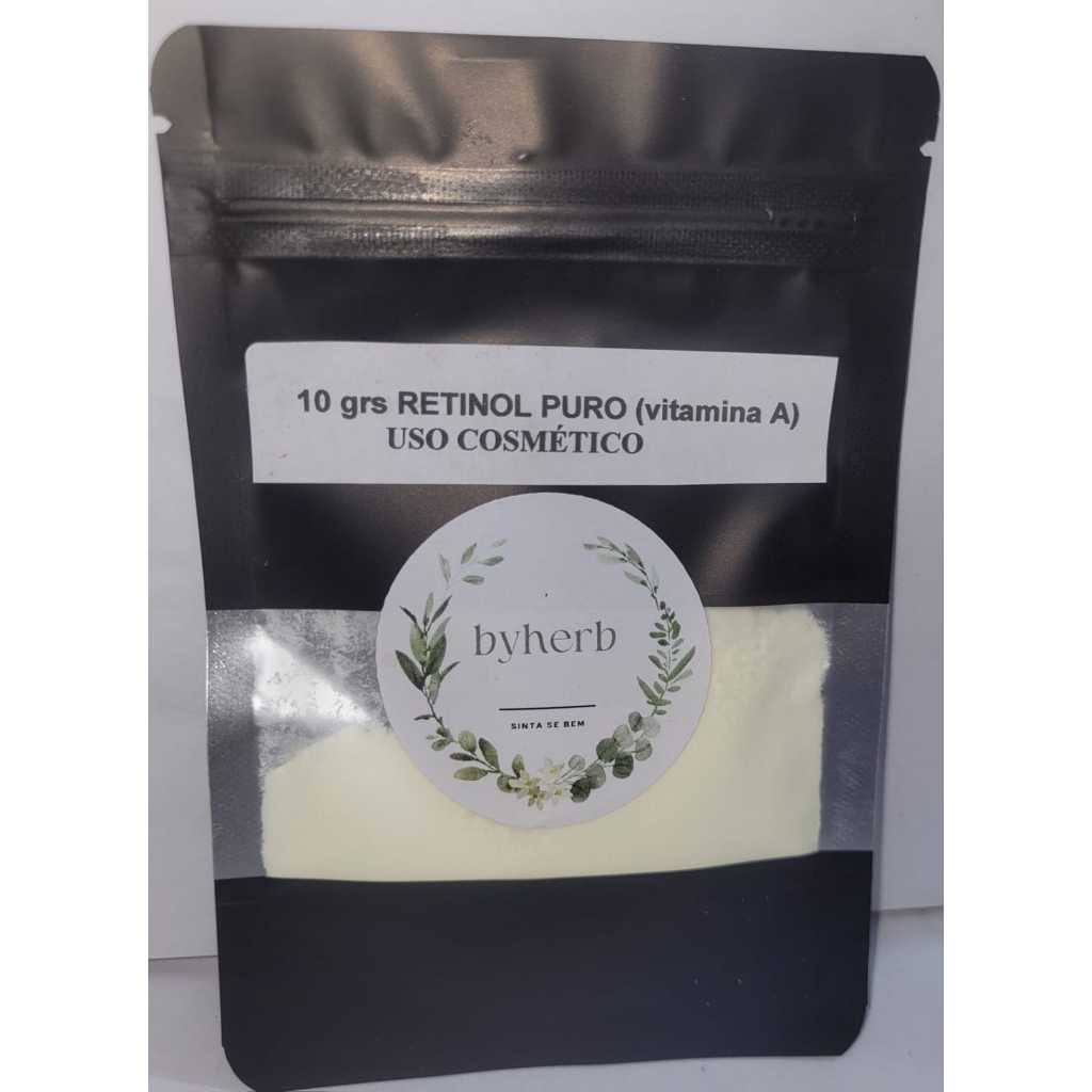 RETINOL PURO 10 grs  (uso cosmético)