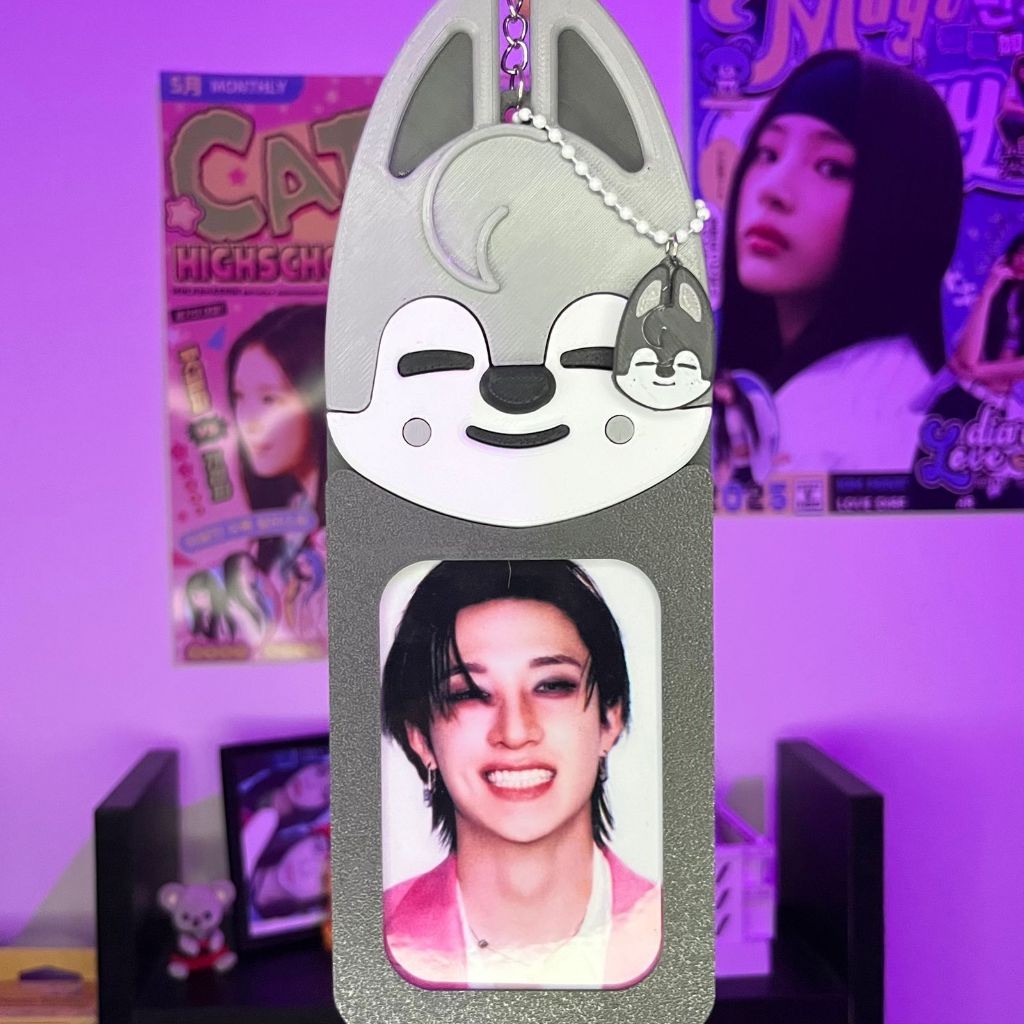 Holder para Photocard SKZOO – Wolf Chan (Bang Chan | Stray Kids)