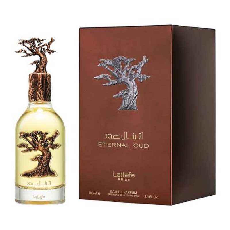 Perfume Árabe Lattafa Pride Eternal Oud Eau de Parfum Unissex 100ML - ORIGINAL