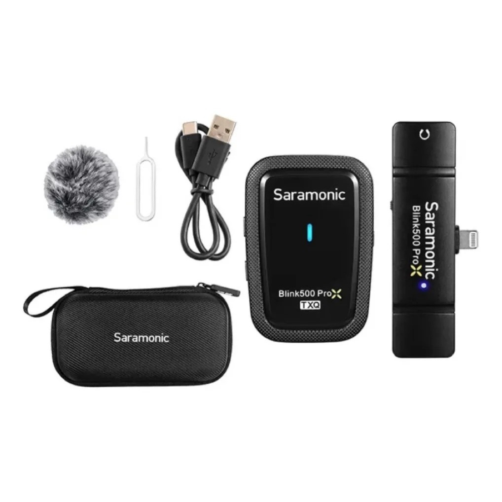 Saramonic Blink 500 Prox Q3 Microfone De Lapela Preto