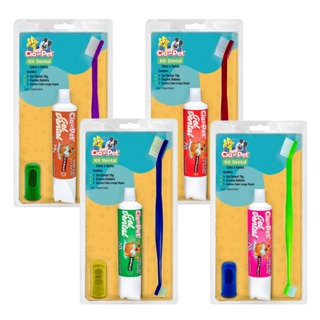 Kit Dental para Cães e Gatos Cia do Pet para Higiene Bucal em Oferta na Shopee
