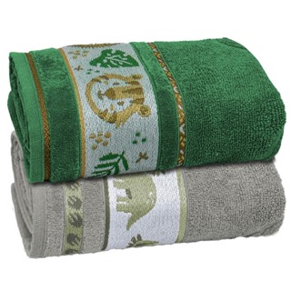 Jogo/Kit 2 Toalhas de Banho Infantil Soft Baby Kids de Algodão Meninos Meninas Aveludada Luxo em Oferta na Shopee