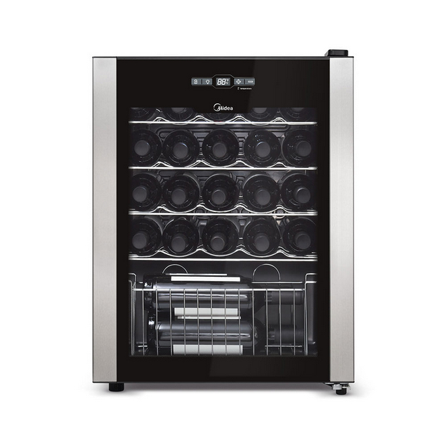 Imagem Adega Climatizada Midea WBB241 Frost Free 24 Garrafas LED 127V 60Hz R-600A