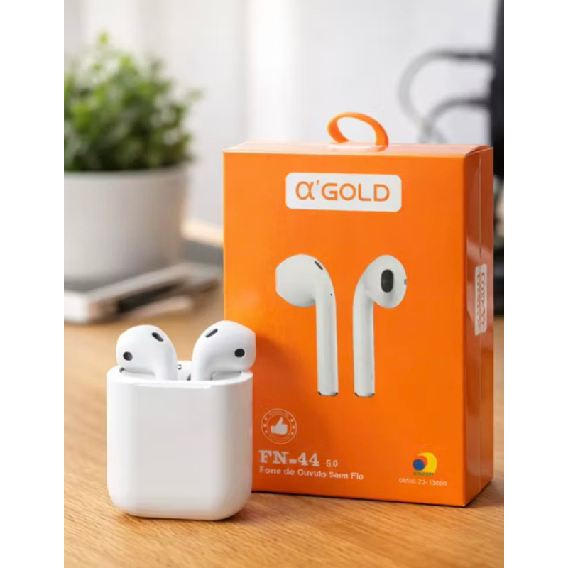 Fone Bluetooth Sem Fio A`Gold FN-11 TWS Intra-Auricular Qualidade Premium em Oferta na Shopee