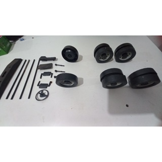 kit roda de 7 cm de  plastico 11 unidades  igual a foto em Oferta na Shopee