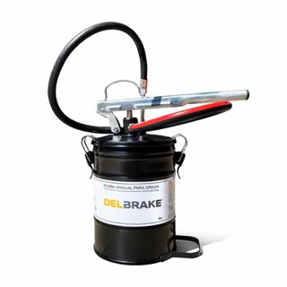 Bomba de Graxa Manual DELBRAKE 4kg - Alta Pressão Profissional P/ Maquinas e Equipamentos. em Oferta na Shopee