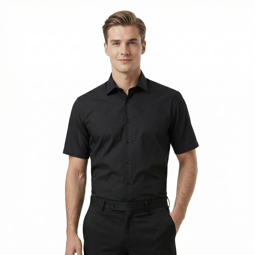 Camisa Social Branca Masculina Camisa Social Masculina Algodão Tricoline Premium