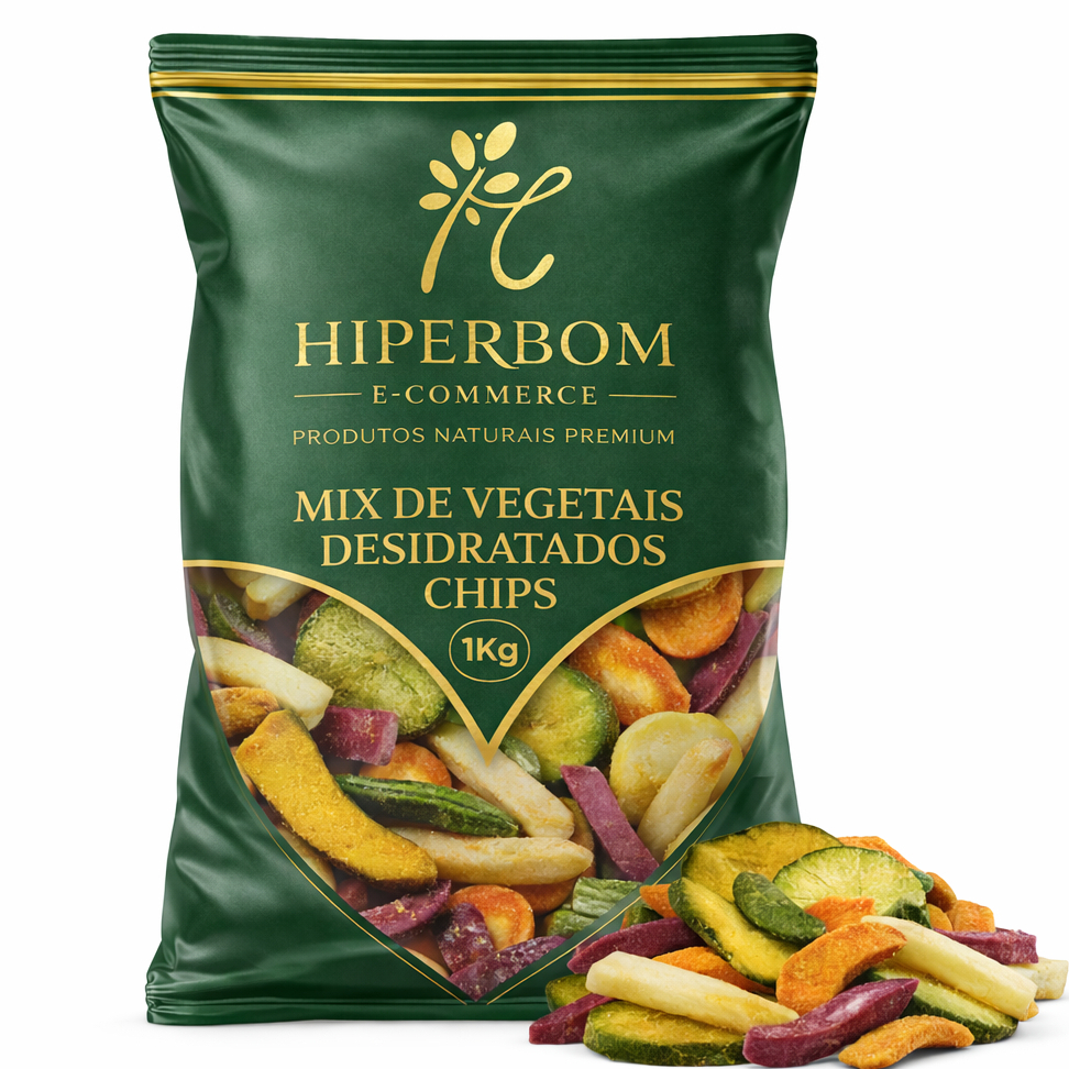 Mix de Vegetais Chips Premium 1kg Mix de Vegetais Chips Premium 1kg