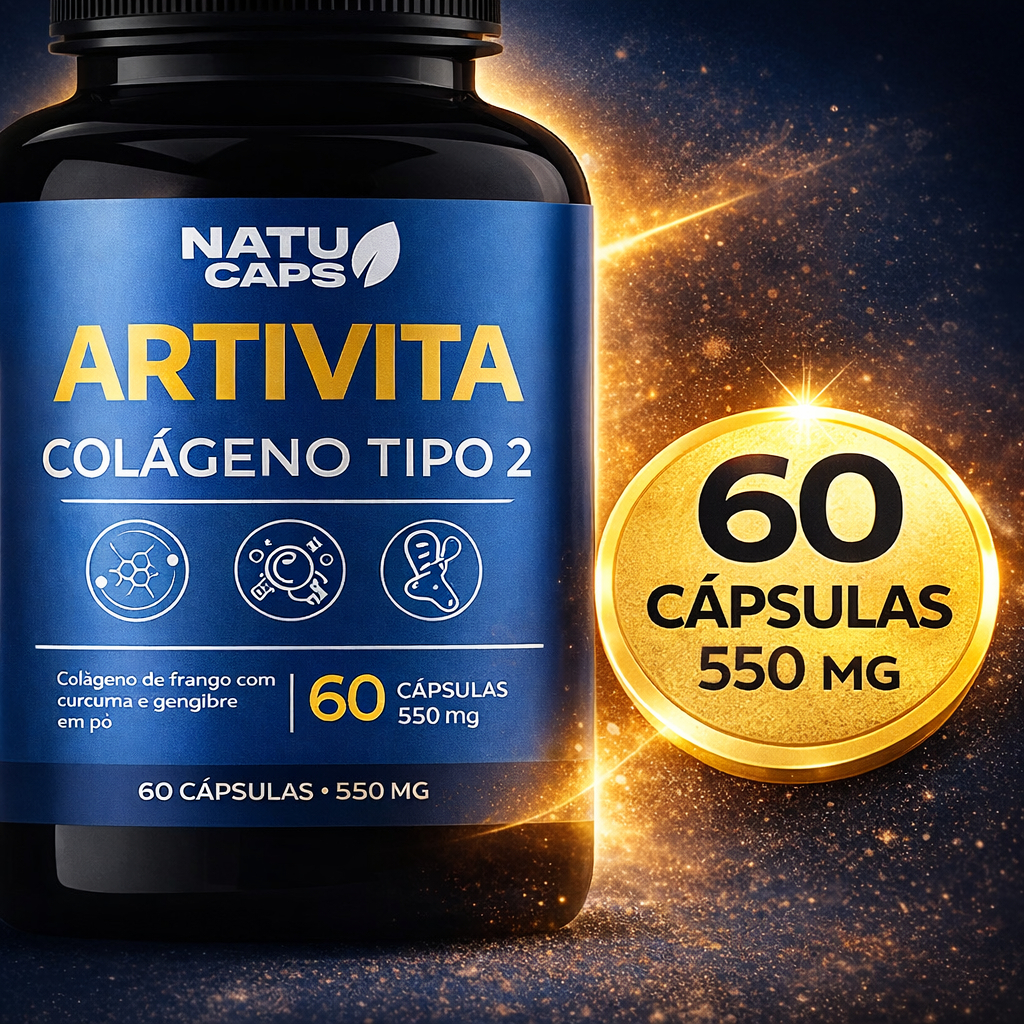 1 Un Artivita - 60 Cápsulas - Envio Imediato - Formula Avançada