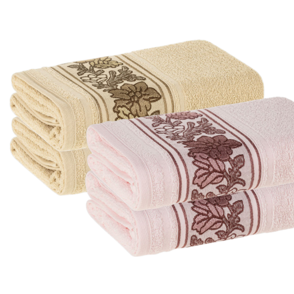 Kit 4 Toalhas De Rosto Karsten Algodão Premium 48x80 Cm em Oferta na Shopee