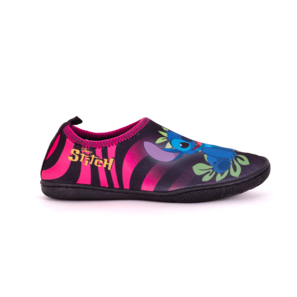 Sapatilha aquatica Lilo Stitch Nautica Proteçao Infantil Unissex exclusiva