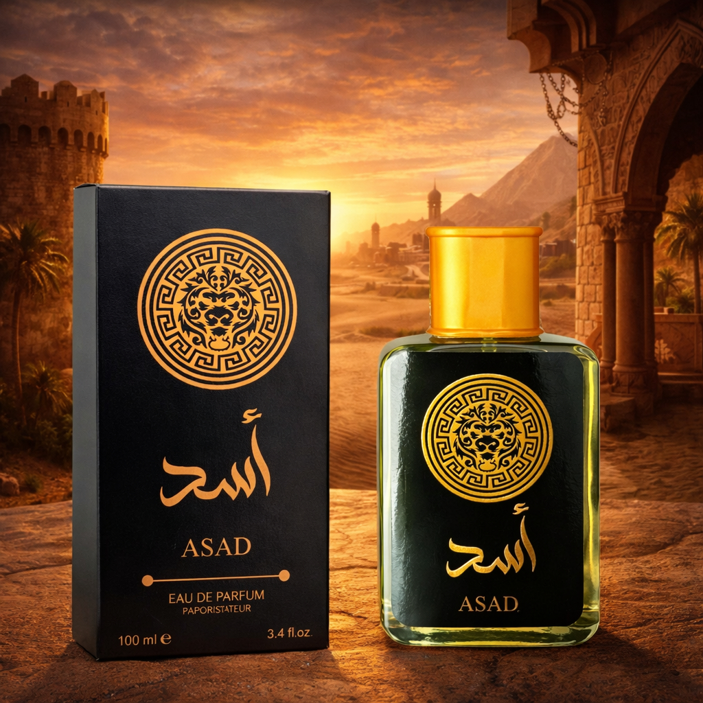 Perfume Árabe Asad Masculino Amadeirado em Oferta na Shopee