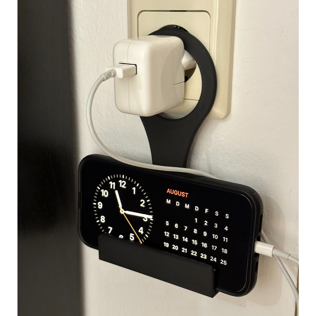 Suporte para Carregador de Celular para Tomada, Moderno carregador de Tomada, Suporte Celular