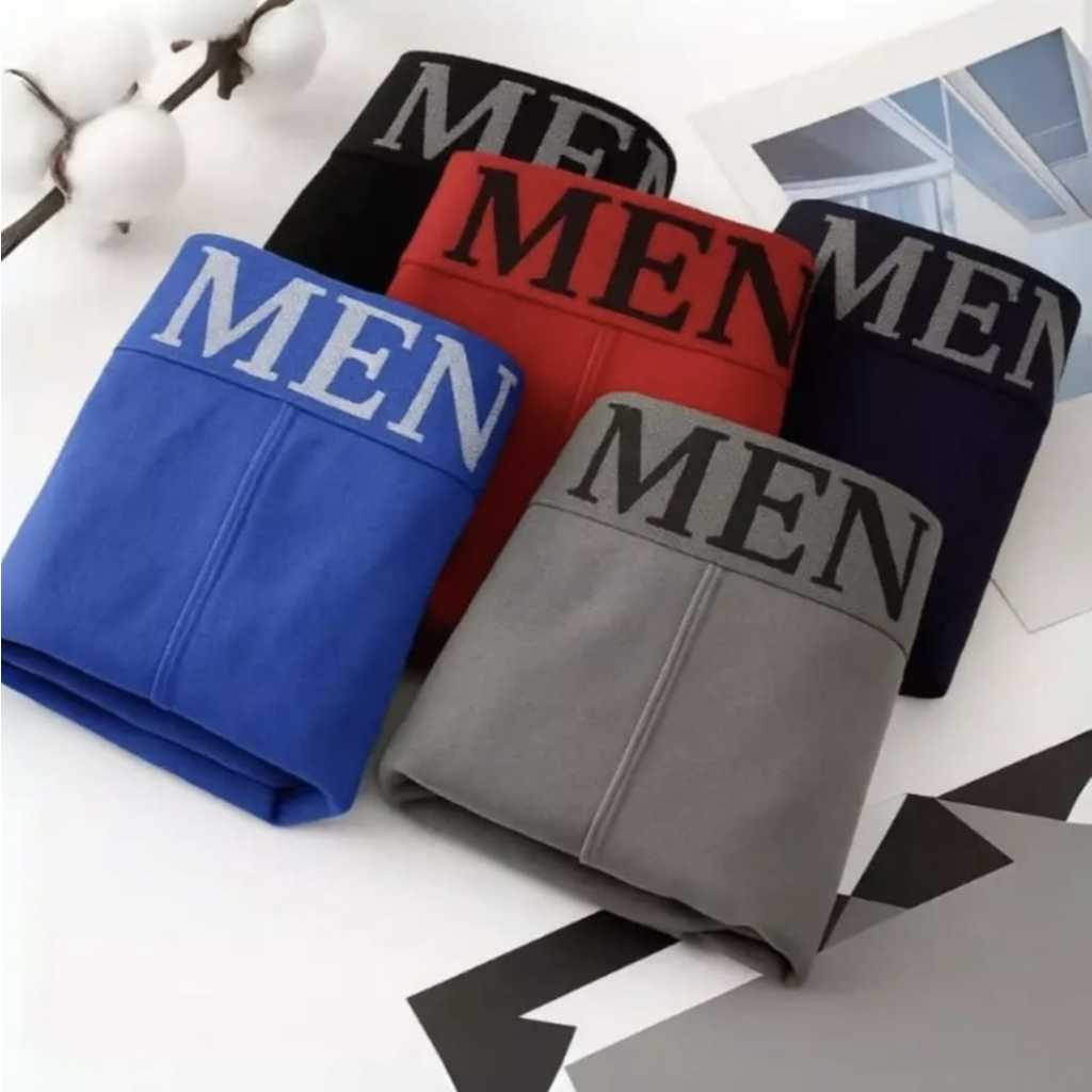 Kit 5 Cuecas Boxer Adulto Unissex Microfibra Macia e Leve Linha Premium