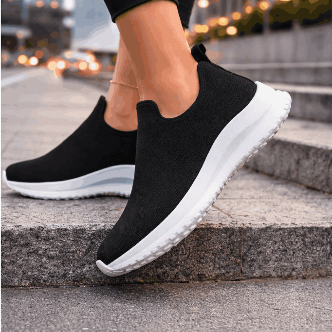 Tênis Meia Slip On Feminino Academia Caminhada Trabalho