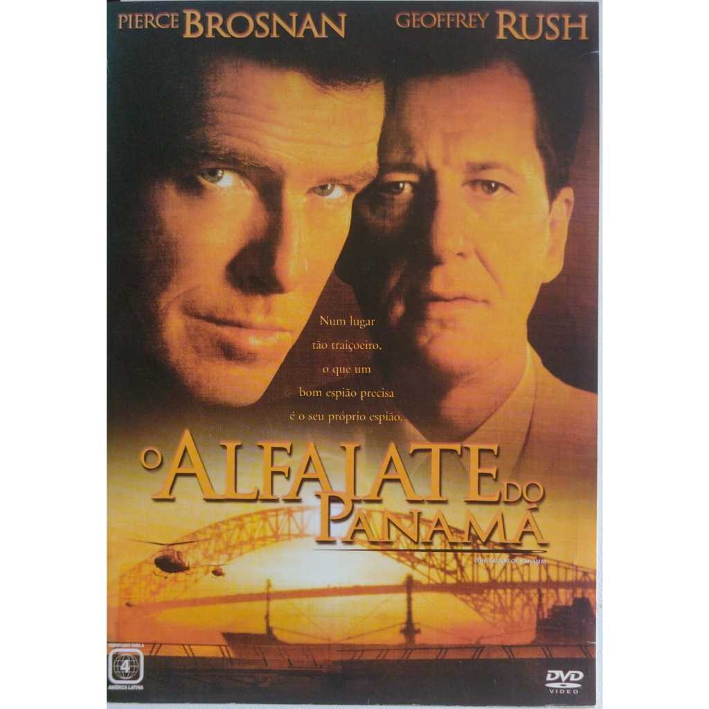 O ALFAIATE DO PANAMÁ DVD  PIERCE BROSNAN  GEOFFREY RUSH