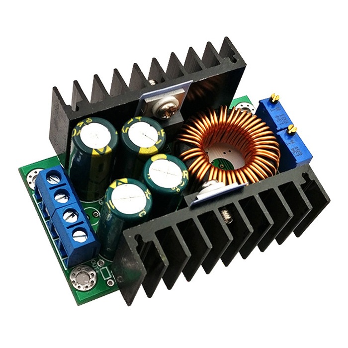 Regulador Tensão Conversor Step Down DC-DC 300w 9A em Oferta na Shopee