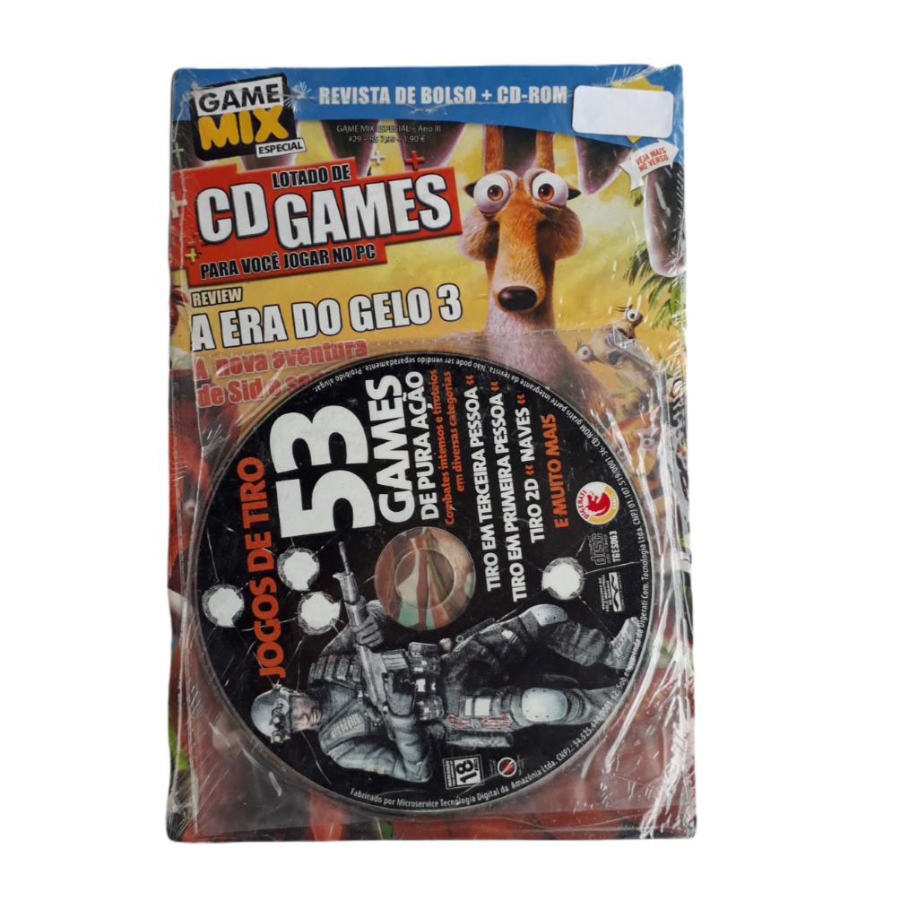 Cd De Jogos Tiro A Era Do Gelo, E Muito Mais, Game Mix # 29 m29