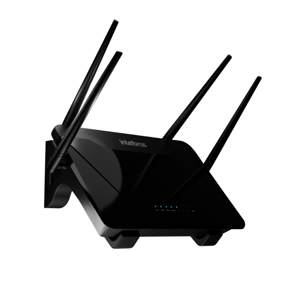 Suporte Roteador Receptor Wi-fi De Parede Universal Vivo Intelbras Modem Internet