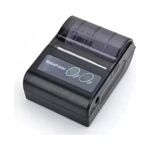 Impressora Térmica 58mm Compacta para Emissão de Recibos, USB Bluetooth e Uso em Atendimento Comercial Wassay