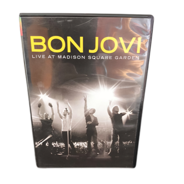 DVD - SHOW 🎸 Bon Jovi – Live At Madison Square Garden 2008 (DVD Raríssimo – Tour 2008)