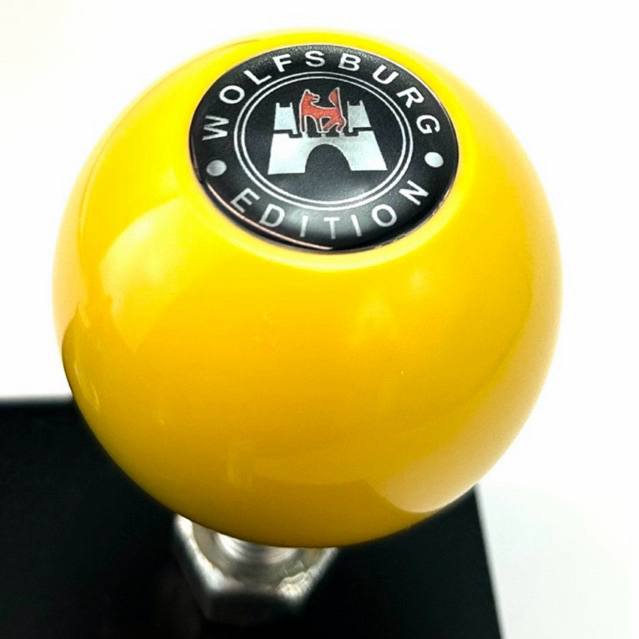 Bola de Câmbio Fusca Wolfsburg Edition Castelinho Rosca M12 Gol Quadrado Saveiro Quadrada