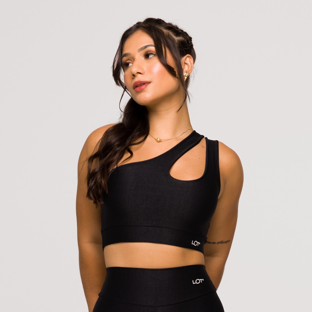 Top Academia Fitness Feminino Poliamida Ombro Só Treino Musculação Yoga Corrida em Oferta na Shopee