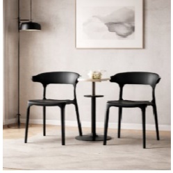 QUEIMA DE ESTOQUE Conjunto Cadeiras Chifre Exclusiva – Decoração Rústica E Ousada