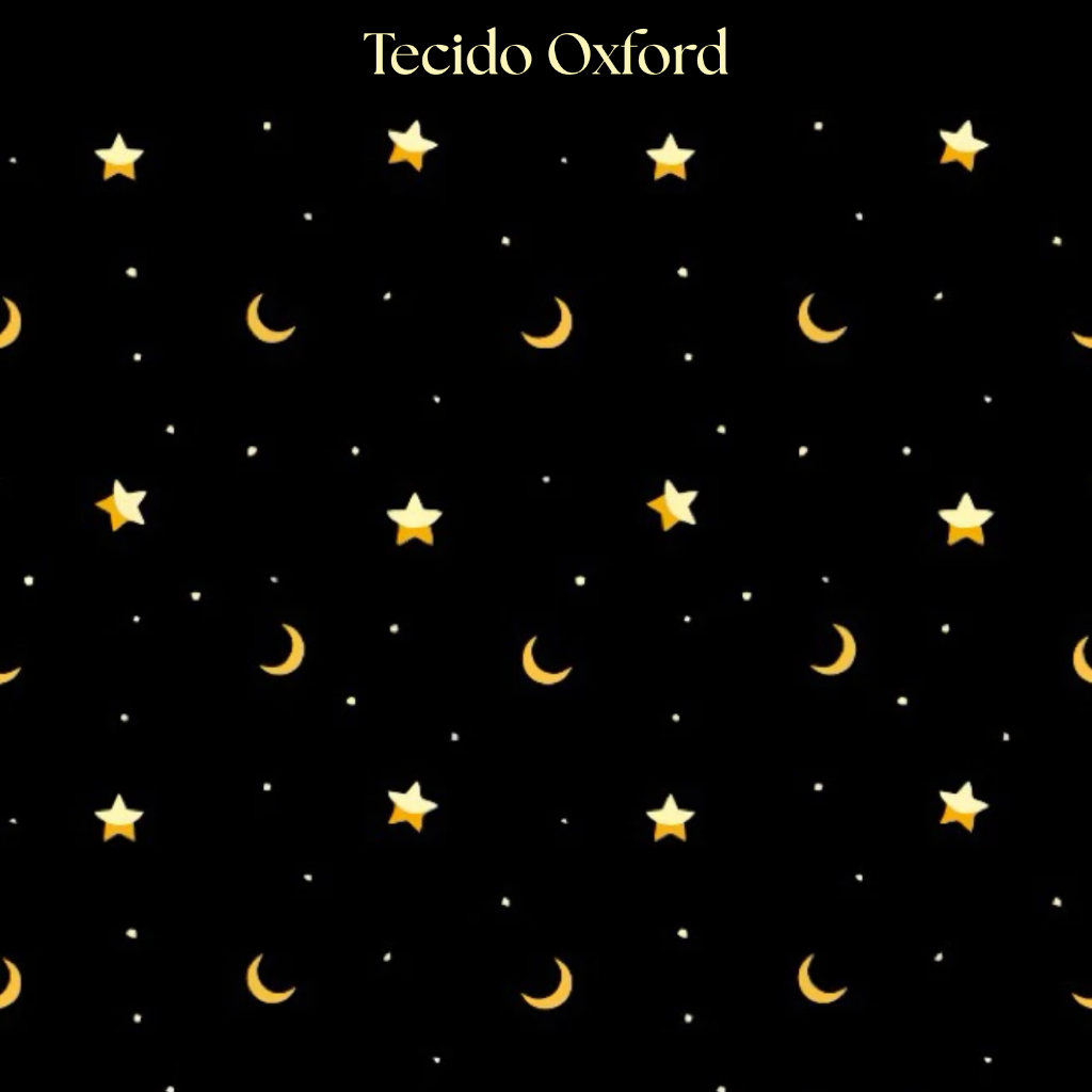 Tecido Oxford Estampado Céu 1,50m Largura 1 a 3 metros Caimento Perfeito Fluido Leve e Resistente