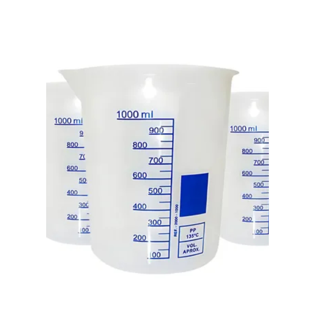 COPO BECKER DE PLASTICO 1000ML - NALGON