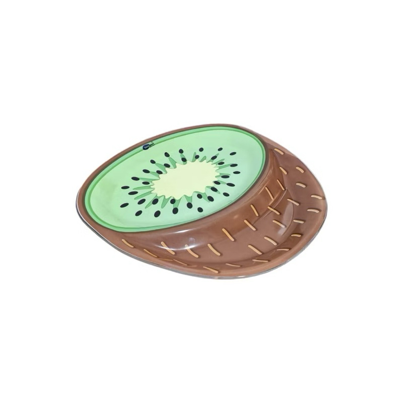 TRAVESSA DE VIDRO OVAL KIWI | TAM.: 30X28CM | PETISQUEIRA | PRATO | UNIDADE | DIVISÓRIA | CASS E DECORAÇÃO | LOUÇAS