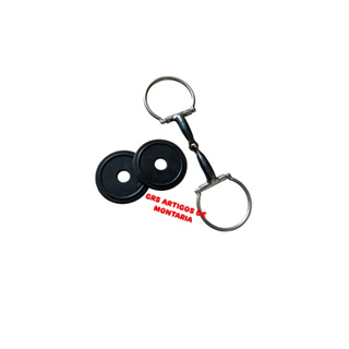 Bridão D Bocal De Ferro Grosso E Protetor De Boca Lateral Em Borracha - OFERTA ATÉ SEGUNDA E ENVIO RÁPIDO em Oferta na Shopee