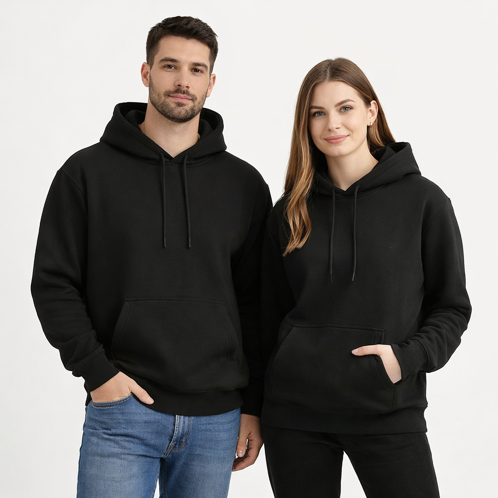 Moletom Unissex Masculino e Feminino Algodão Leve e Confortável Moletom Básico Liso Promoção