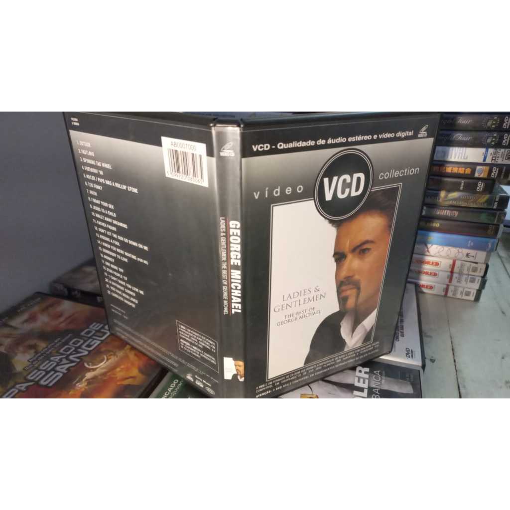 Ladies E Gentlemen The Best George Michael Dvd Vcd ( Duplo) Impecavel Video Collection